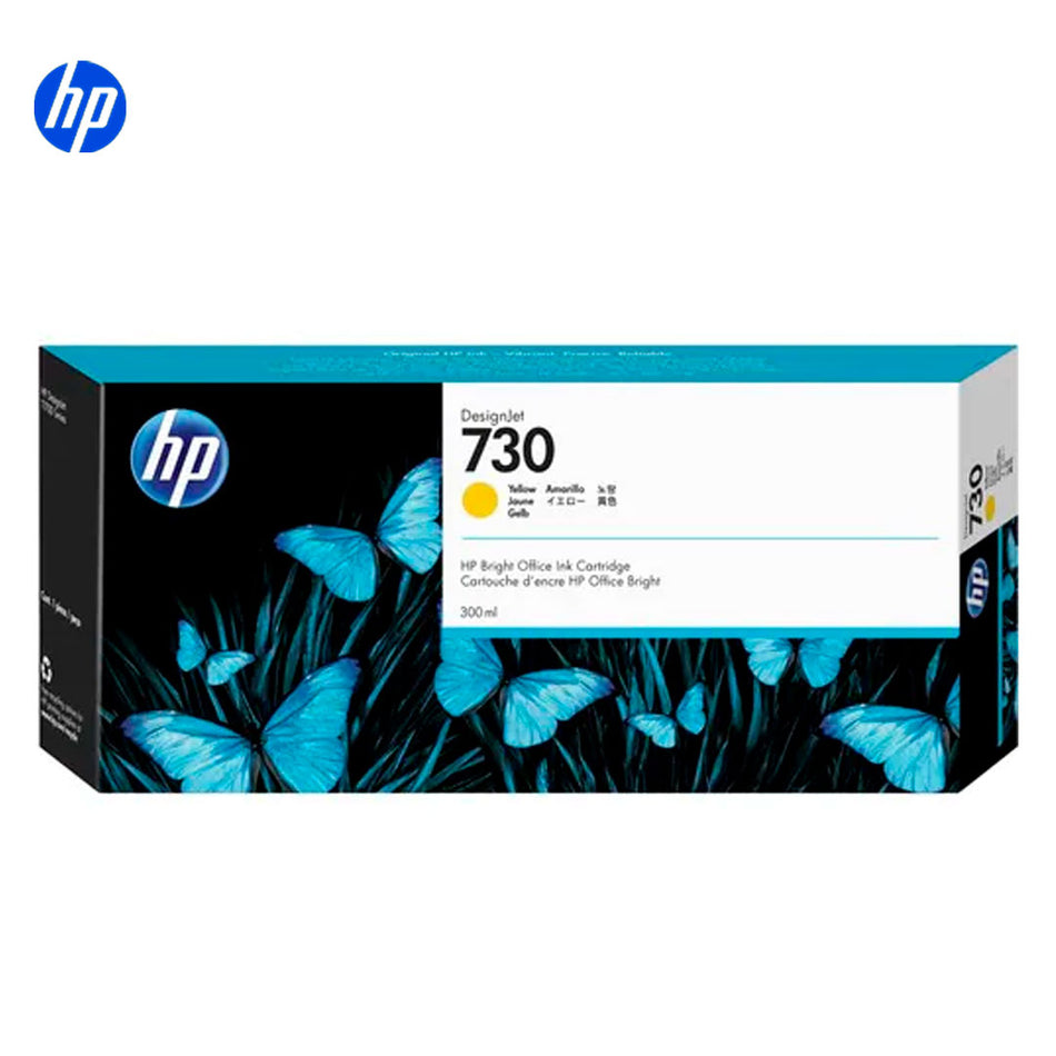 Cartucho de tinta HP 730 Alto Rendimiento Inyección de tinta Amarillo Original