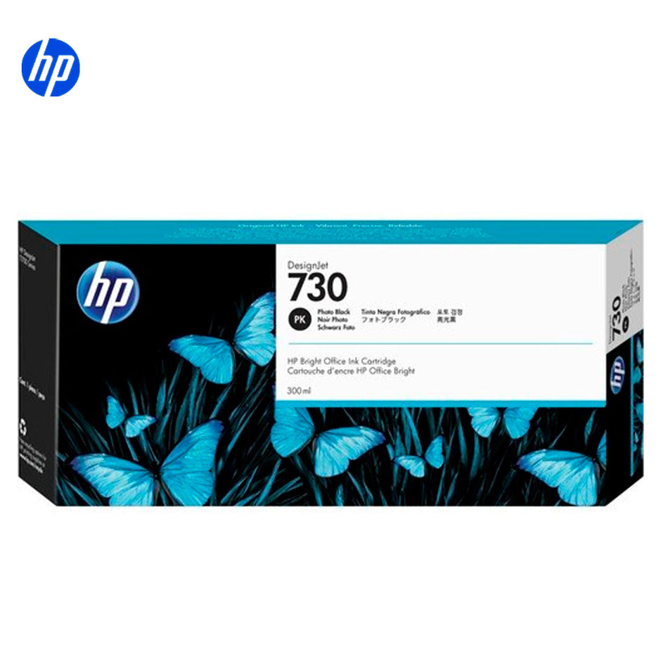 Cartucho de tinta HP 730 Alto Rendimiento Inyección de tinta Negro foto Original Inyección de tinta - Alto Rendimiento