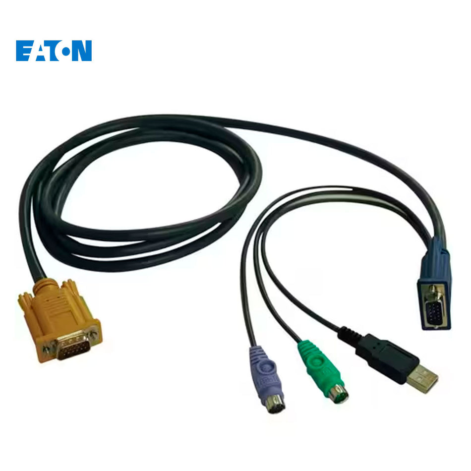 Cable Combinado USB/PS2 para KVMs NetDirector B020-U08/U16 y KVM B022-U16, 2 m