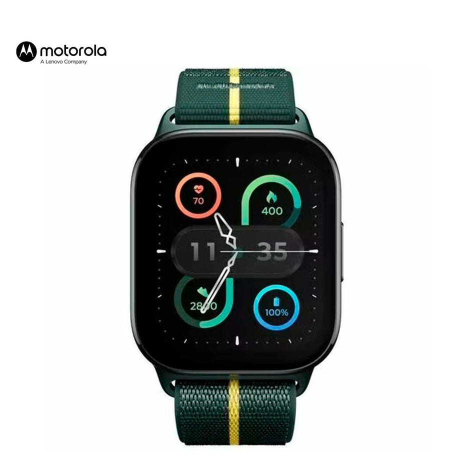 Motorola Moto Watch Fit Smartwatch 1.9" OLED GPS 16 días batería Verde (PG38C0718)1