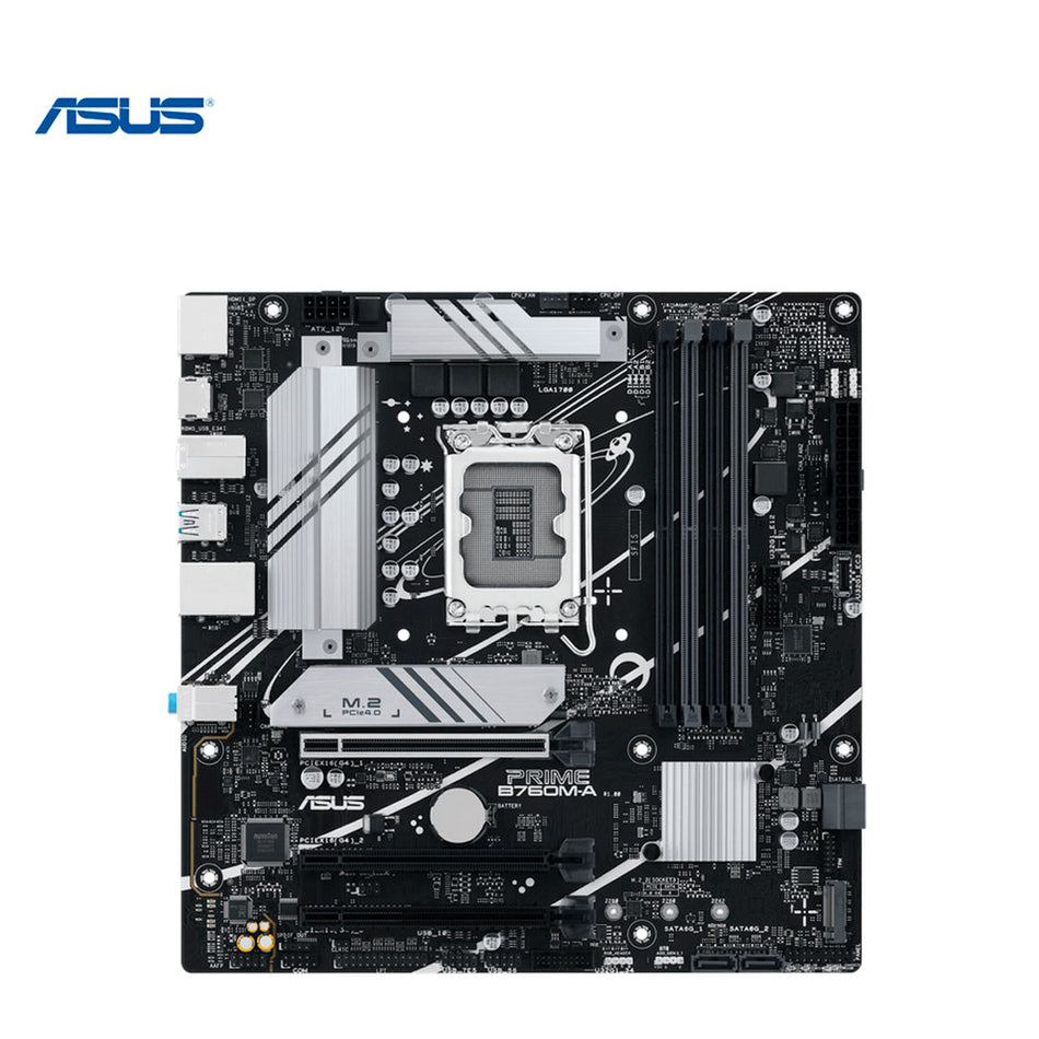 Placa base ASUS PRIME B760M-A-CSM, chipset Intel B760, LGA1700, Micro ATX