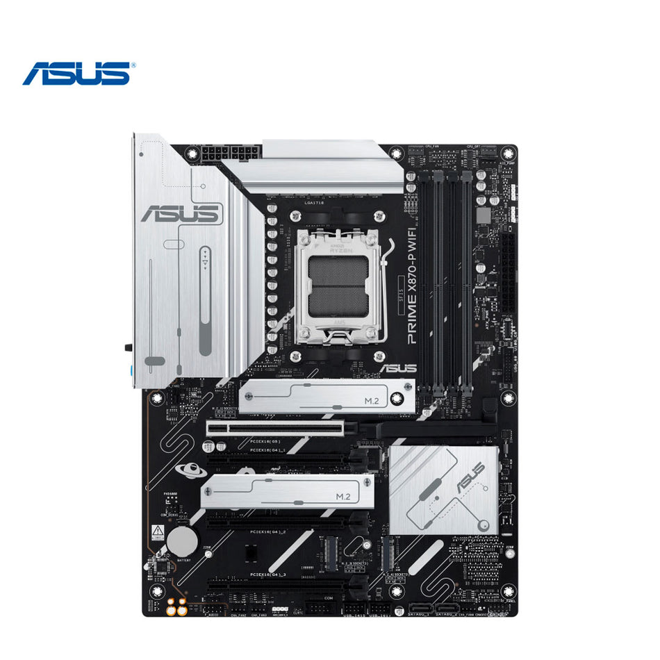 Placa base ASUS PRIME X870-P WIFI, Chipset AMD X870, Zócalo AMD AM5, ATX