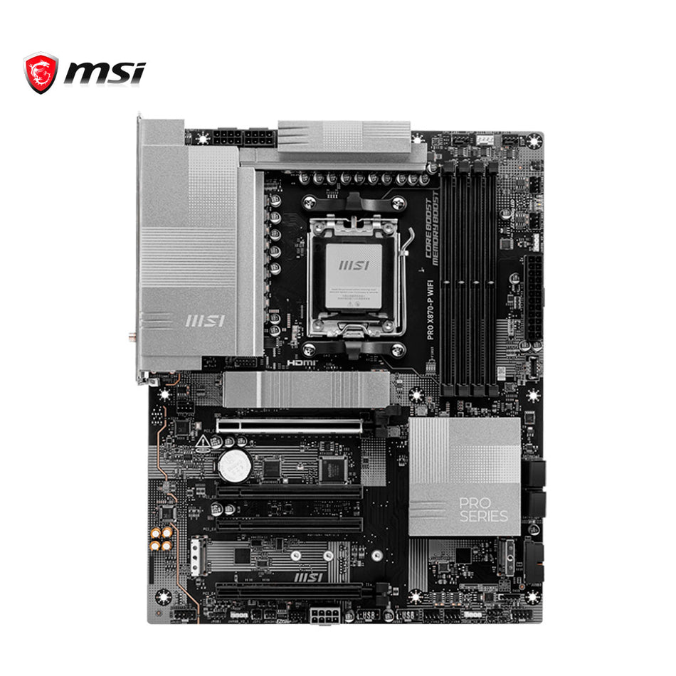 Placa base MSI PRO X870-P WIFI, Chipset AMD X870, Socket AMD AM5, ATX