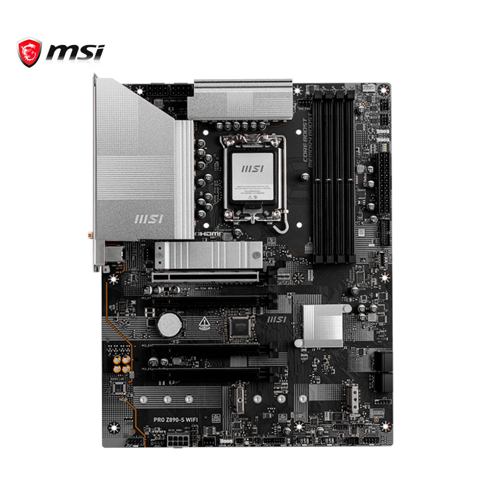 Placa base MSI PRO Z890-S WIFI, Chipset Intel Z890, LGA 1851, HDMI, DP, ATX