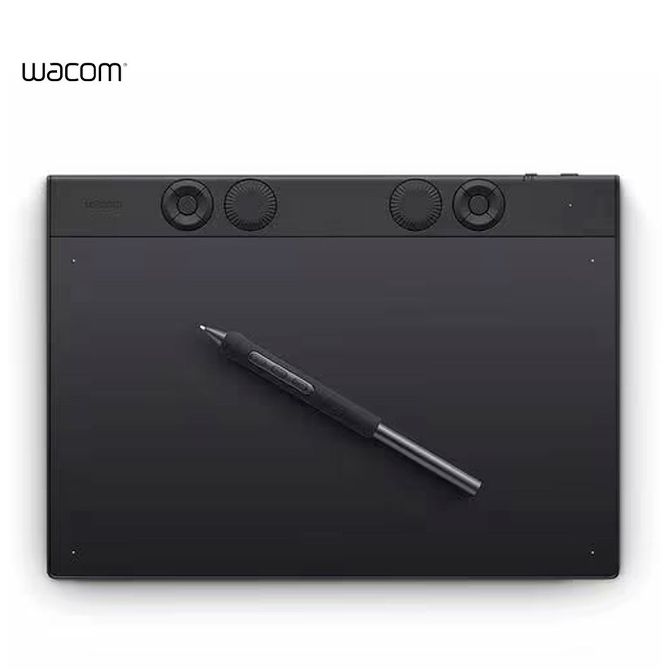Tableta gráfica Wacom Intuos Pro 5080 lpi Con cable/Inalámbrico Negro para PC, Mac