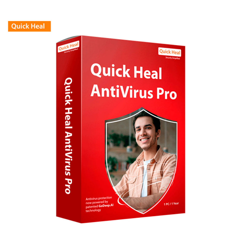 Quick Heal QH-AVPRO-1-12 Antivirus Pro 1 User - 1 año // Demo 30 dias