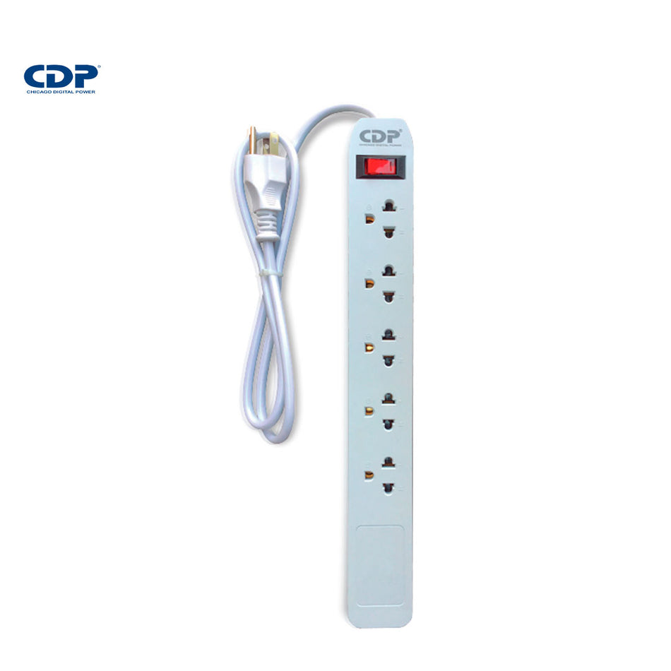 Regleta CDP R-SS5i, 5 TOMAS 220V, 1250W / 2200W