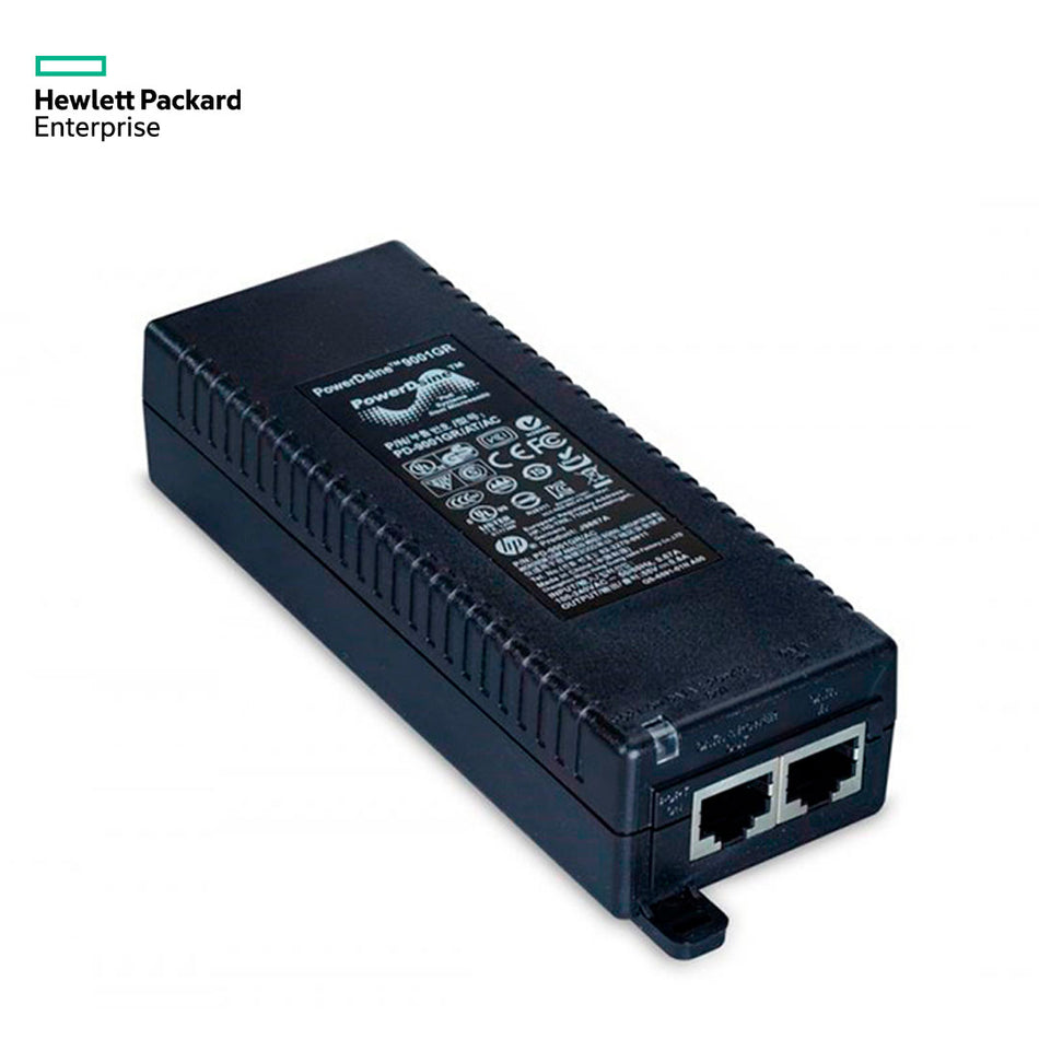 Inyector PoE HPE R6P67A / AP-POE-ATSR 1P SR 802.3AT, 30W