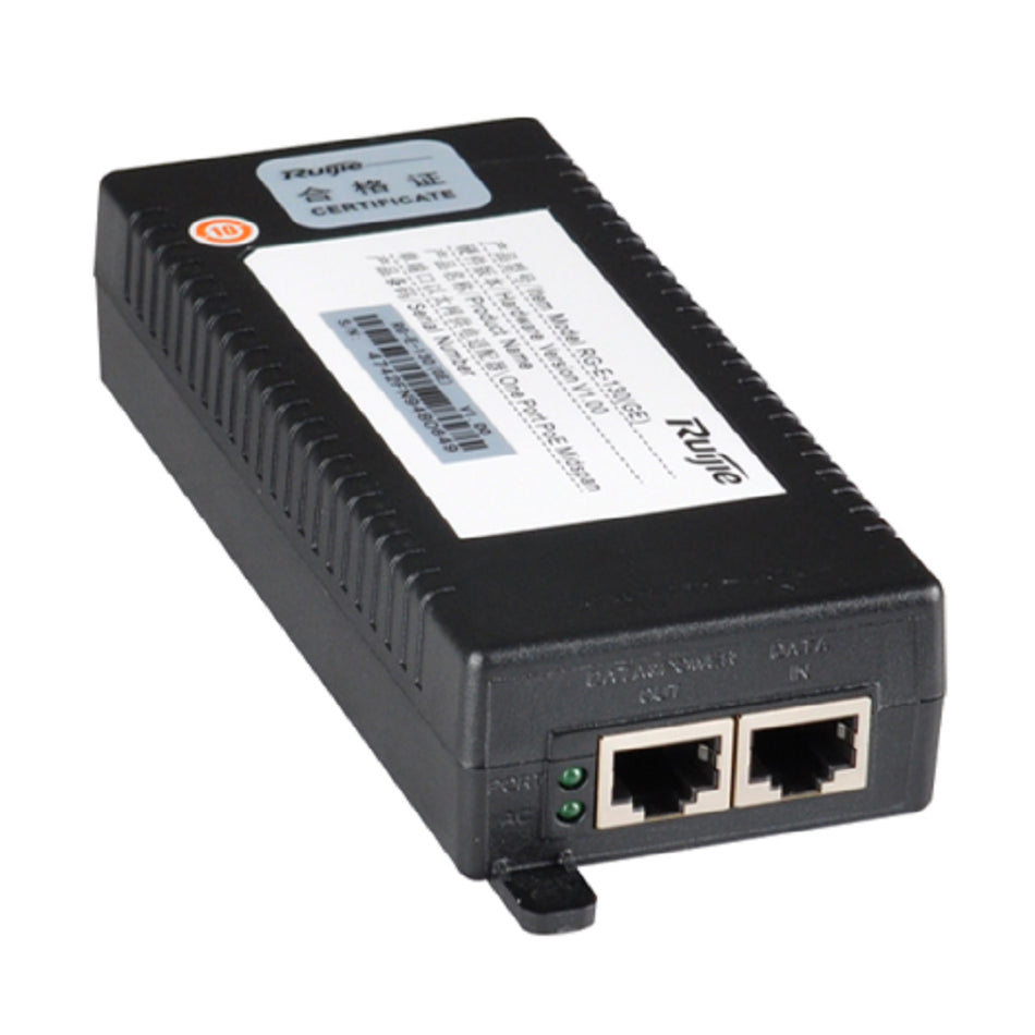 RUIJIE REYEE RG-E-130(GE) Inyector PoE 2 Puerto Gb 30W
