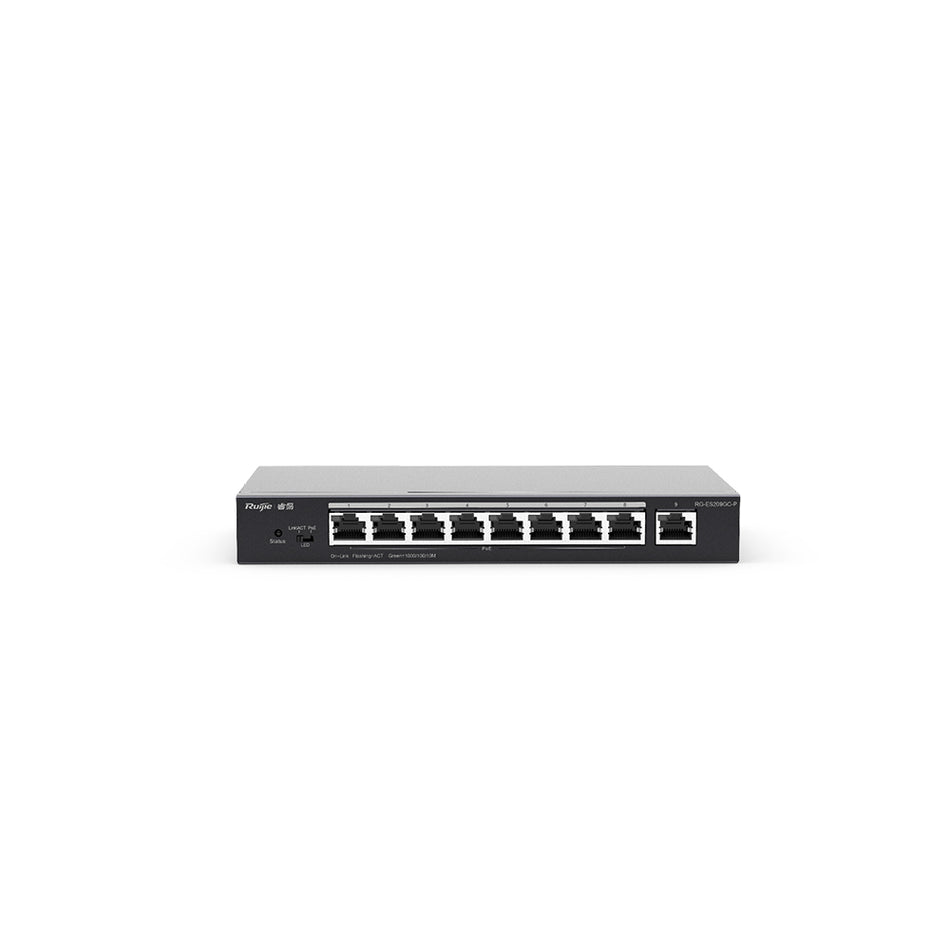 RUIJIE REYEE RG-ES209GC-P Switch 9 Puertos Gb con 8P PoE+ Cloud