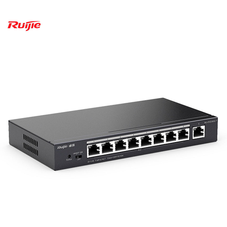 RUIJIE REYEE RG-ES209GC-P Switch 9 Puertos Gb con 8P PoE+ Cloud