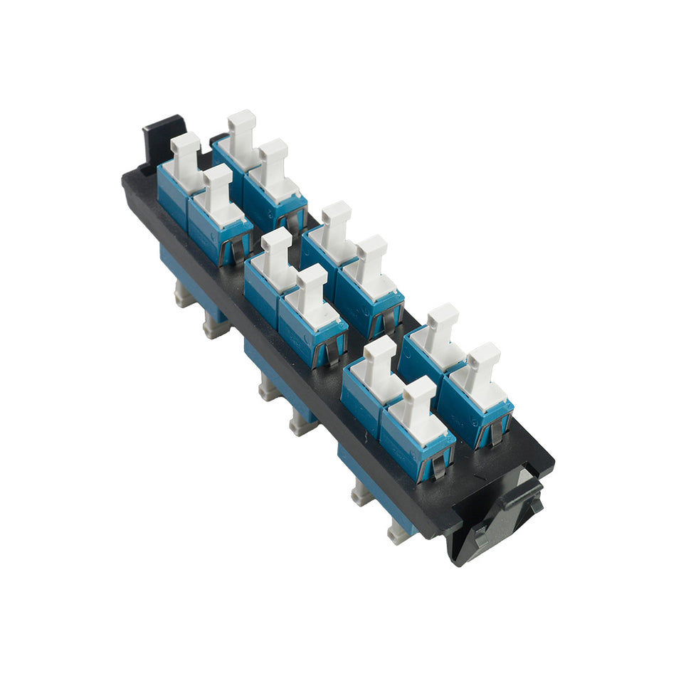 SIEMON RIC-F-LCU24-01C Panel FO, 24 Adaptadores, LC Monomodo