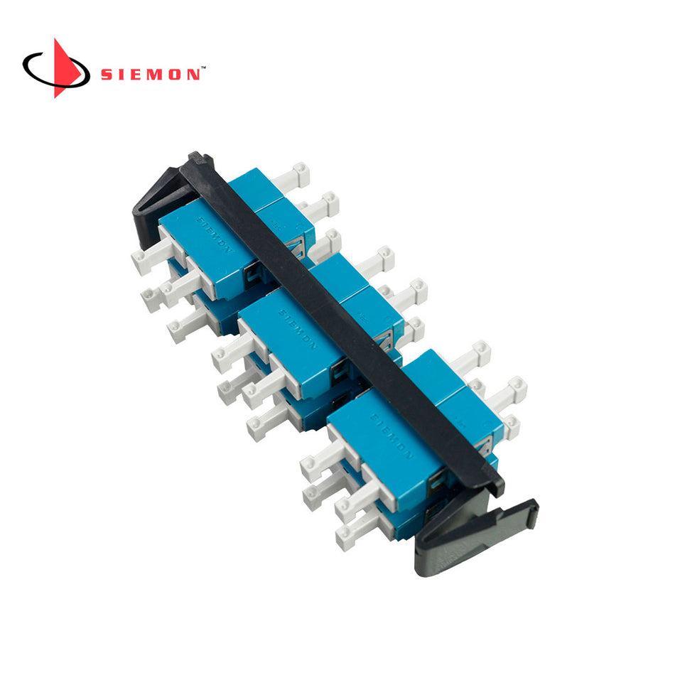SIEMON RIC-F-LCU24-01C Panel FO, 24 Adaptadores, LC Monomodo