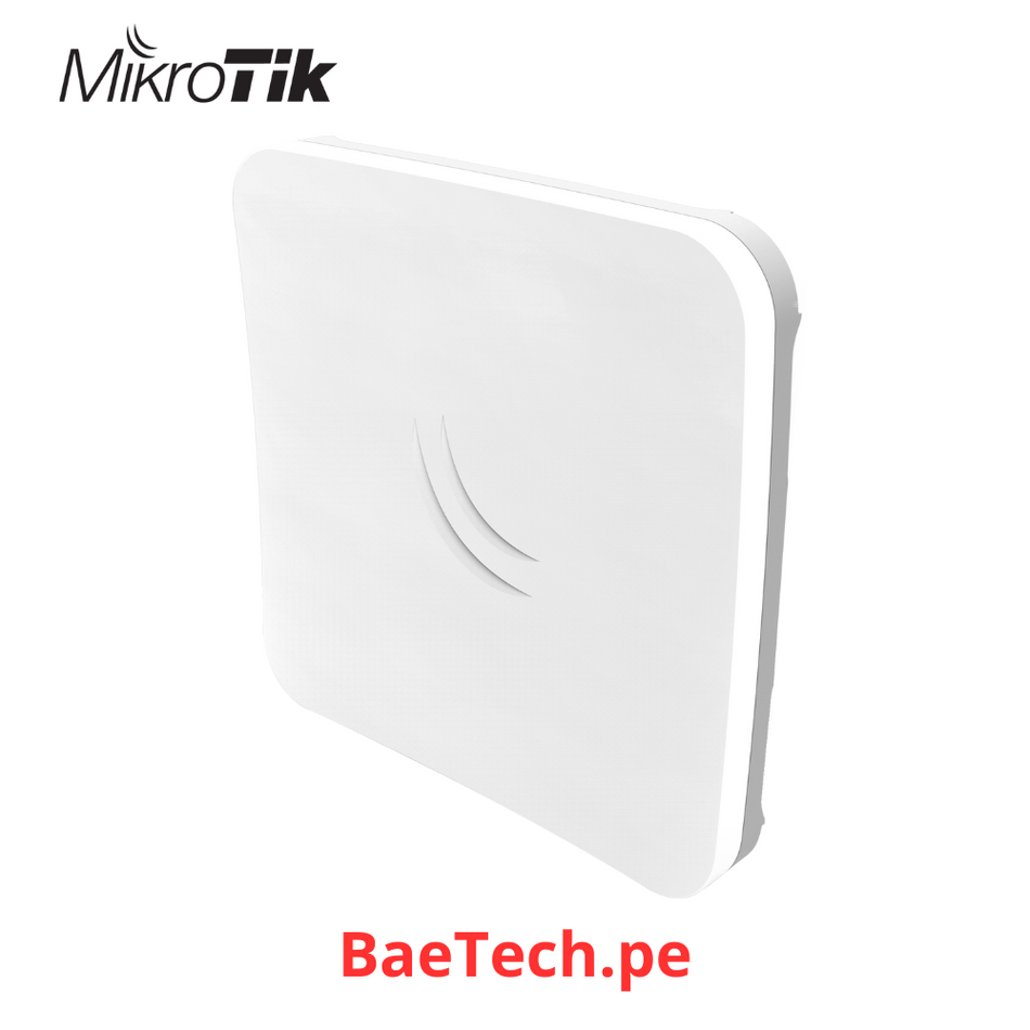 MIKROTIK RBSXTsq2nD -RADIOENLACE CLIENTE Y PTP EN 2.4 GHZ, 802.11B/G/N CON ANTENA INTEGRADA DE 10 DBI, HASTA 1000 MW DE POTENCIA.