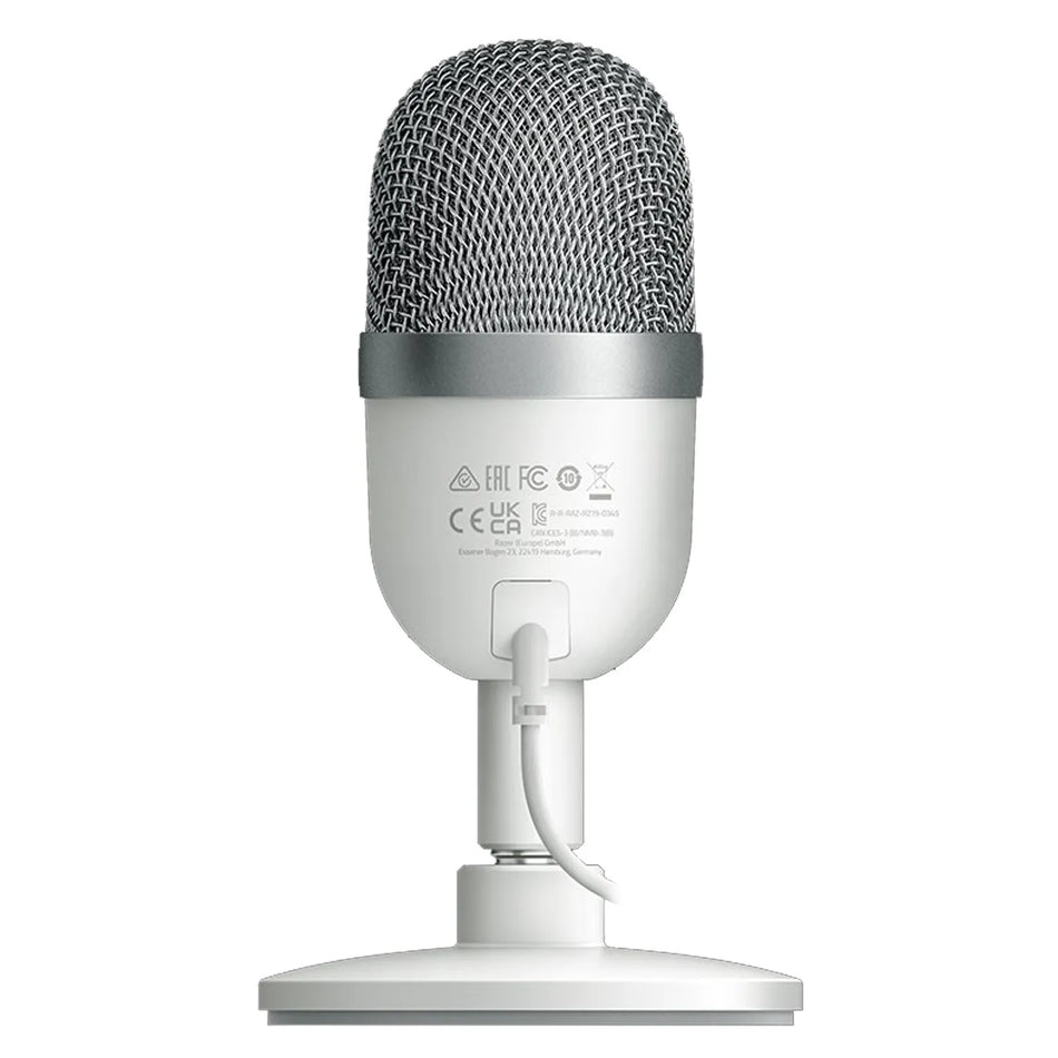 MICROFONO RAZER SEIREN MINI USB STREAMING SUPERCARDIOIDE MERCURY (RZ19-03450300-R3M1)