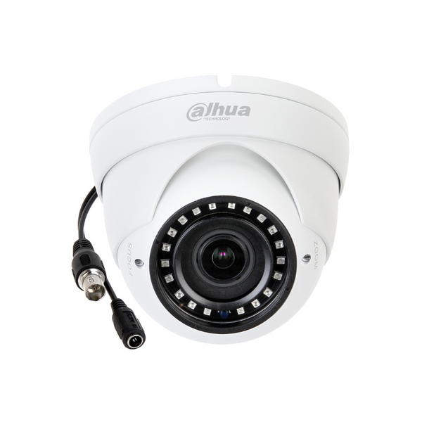 DAHUA Cámara de vigilancia hdcvi 2k domo 4mp lente motorizada 2.7-13.5mm con visión nocturna ir 30m - DH-HAC-HDW1400R-VF