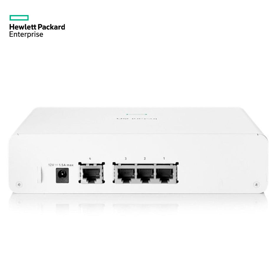 Secure Gateway HPE SG1004, 2 GB, 2 ports LAN+1 port WAN/LAN+1port WAN, 980 Mbps, 22 VLAN