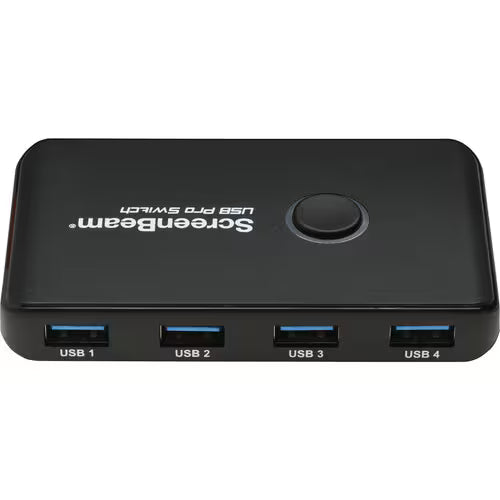 ScreenBeam USB Pro Switch Cambiador A/V Negro 2 x Entradas 4 x Salidas USB Audio/Vídeo Compatible