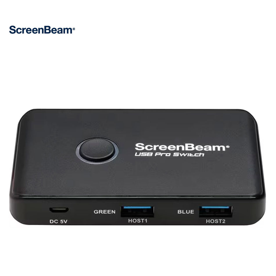 ScreenBeam USB Pro Switch Cambiador A/V Negro 2 x Entradas 4 x Salidas USB Audio/Vídeo Compatible
