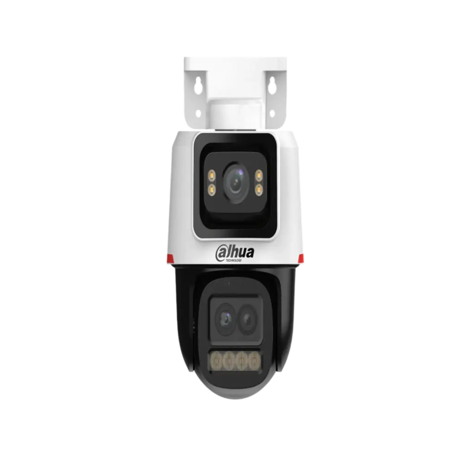 DAHUA DH-IPC-PTS2449C-4E3Z-S-PV-PRO CAMARA IP PT DUAL-LENS WIZCOLOR WIZSENSE 4 MP + 2 MP - FIJA 2.8 MM + PT 3.6/8.4 MM - ZOOM HIBRIDO 6X - AUDIO BIDIRECCIONAL - DISUASION ACTIVA - POE - IP66