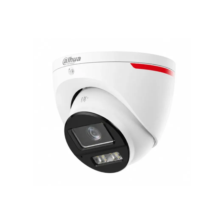 DAHUA DH-HAC-HDW1219SMN-IL-A-PRO CAMARA HDCVI WIZCOLOR DOMO EYEBALL METAL 2 MP - 2.8/3.6 MM - SMART DUAL LIGHT 30 M - AI-ISP - MIC - 4EN1 - IP67