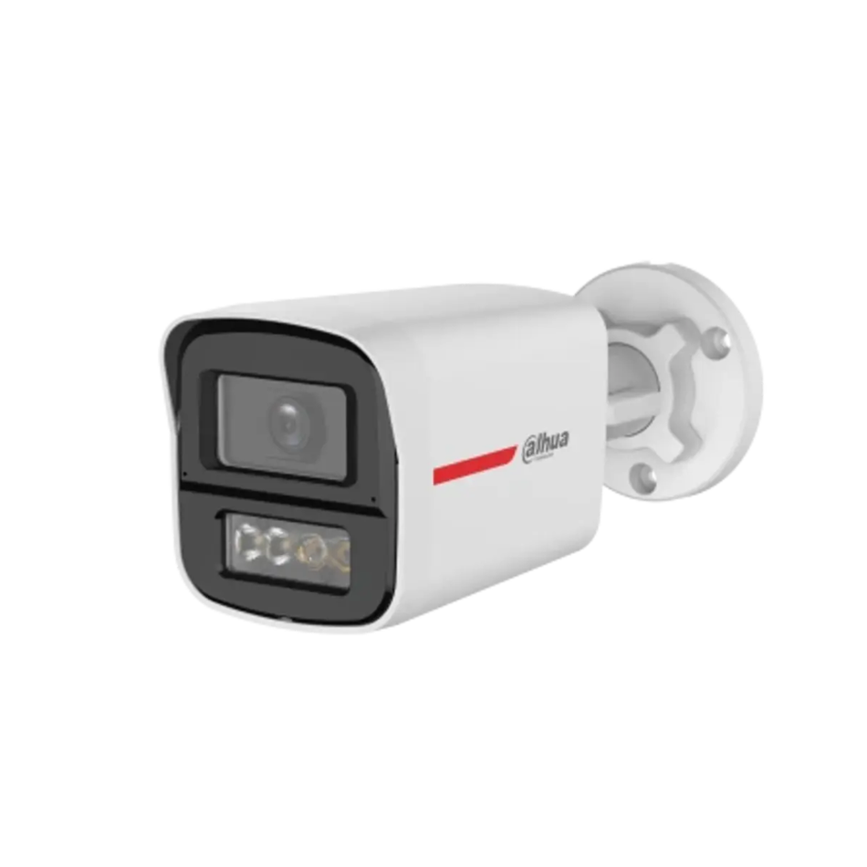 DAHUA DH-HAC-HFW1219XN-IL-A-PRO CAMARA HDCVI WIZCOLOR LITE BULLET METAL/PLASTICO 2 MP - 2.8 MM - SMART DUAL LIGHT 50 M - AI-ISP - MIC - 4EN1 - IP67
