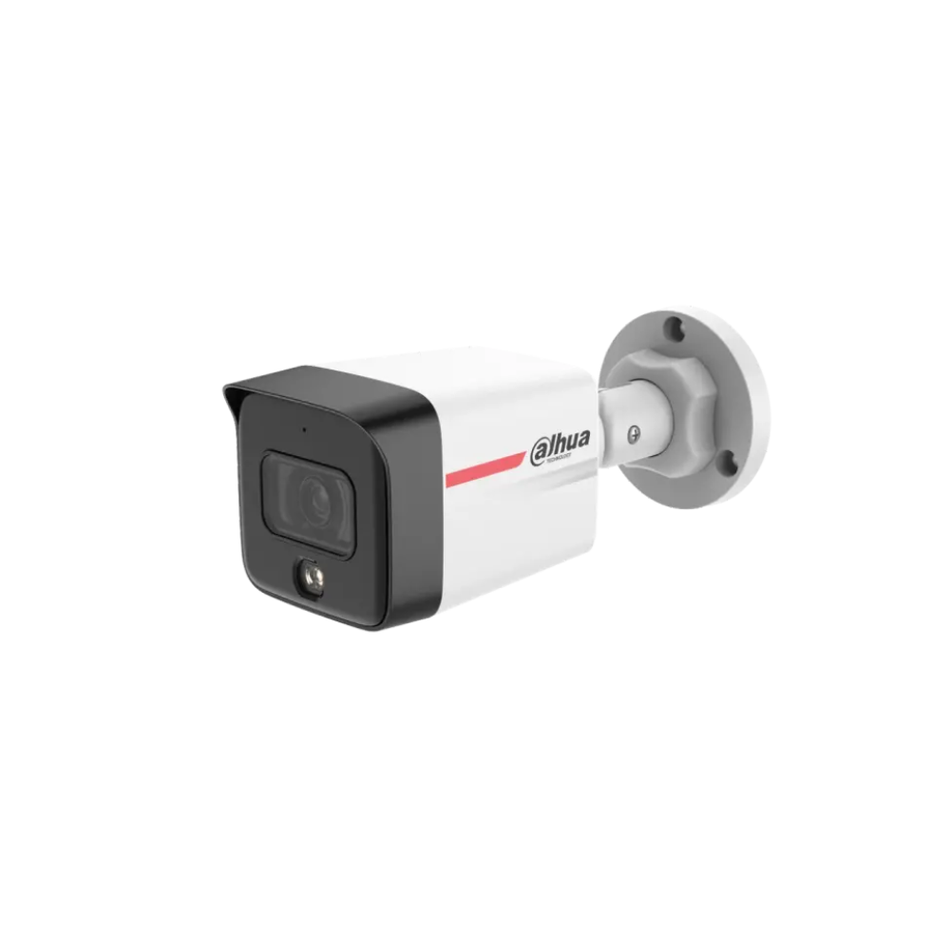 DAHUA DH-IPC-HFW1239TC1-A-PRO CAMARA IP WIZCOLOR LITE BULLET 2 MP - 2.8 MM - LUZ CALIDA 20 M - AI-ISP - DETECCION HUMANA Y VEHICULOS - MIC - POE - IP67