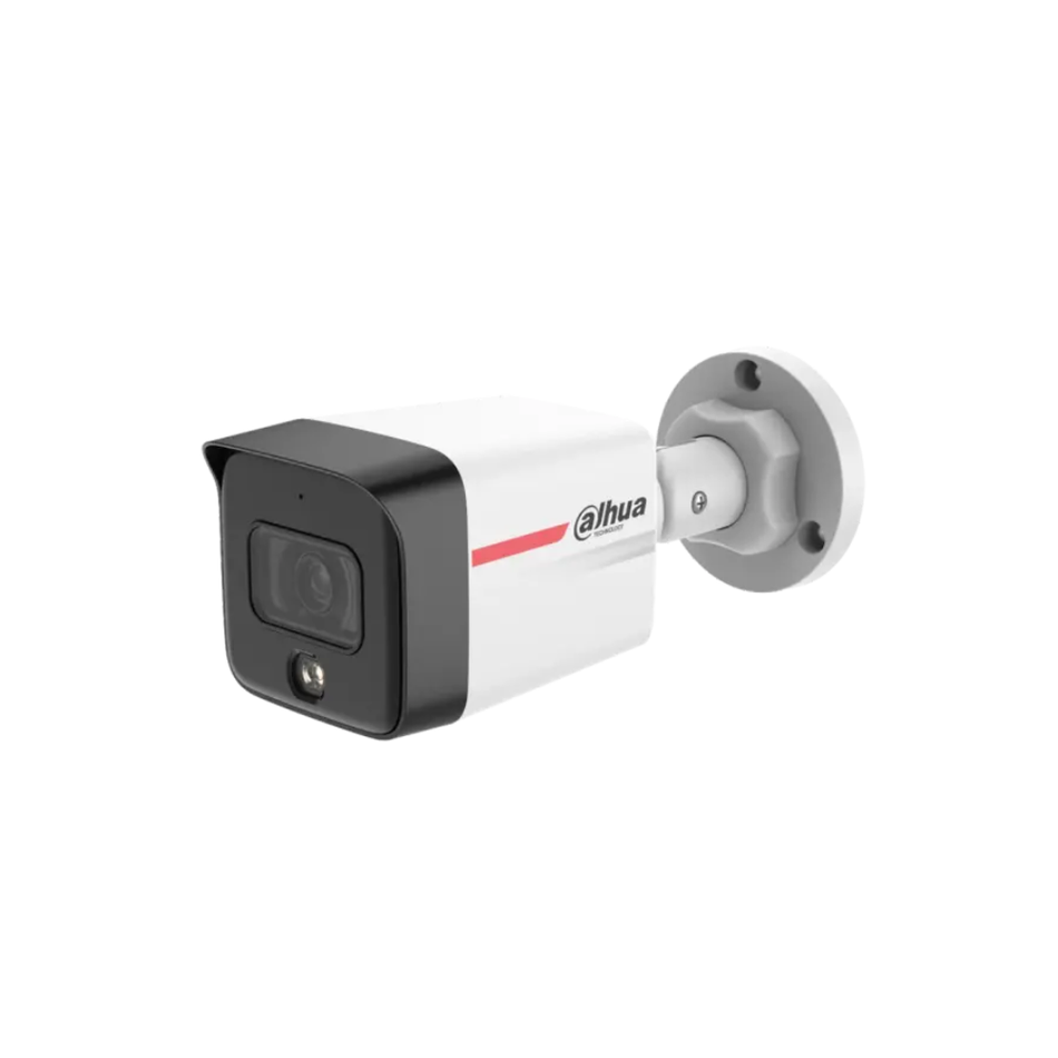 DAHUA DH-IPC-HFW1439TC1-A-PRO CAMARA IP WIZCOLOR LITE BULLET 4 MP - 2.8 MM - LUZ CALIDA 20 M - WDR 120 DB - DETECCION HUMANA Y VEHICULOS - MIC - POE - IP67