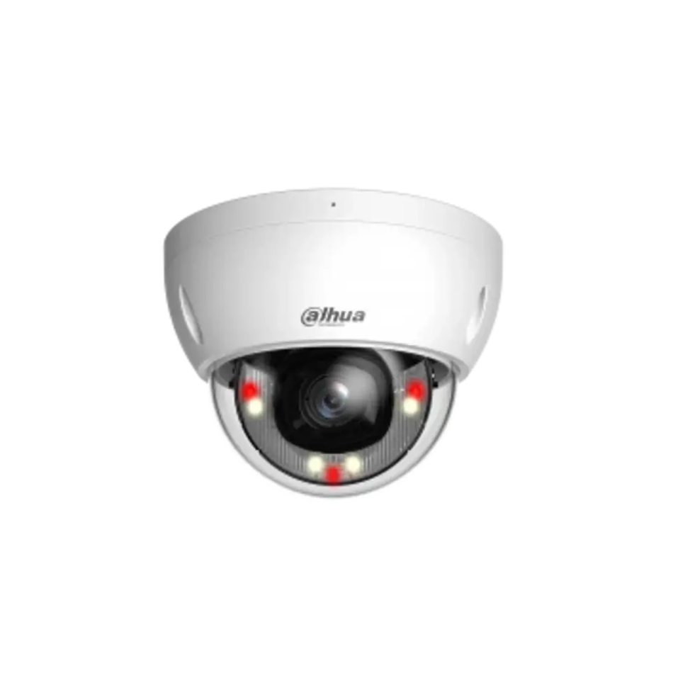 DAHUA DH-IPC-HDBW2249E-S-IL CAMARA IP WIZSENSE DOMO ANTIVANDALICO METAL 2 MP - SMART DUAL LIGHT 30 M - SMD PLUS - MIC - POE - IP67 - IK10