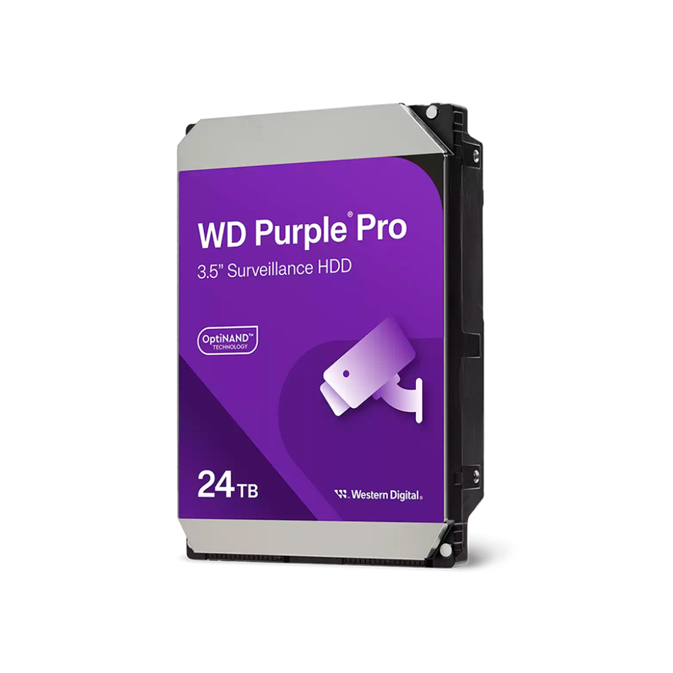 WESTERN DIGITAL WD241PURP DISCO DURO 24TB PURPLE PRO 3.5" SATA 7200 RPM PARA VIDEOVIGILANCIA