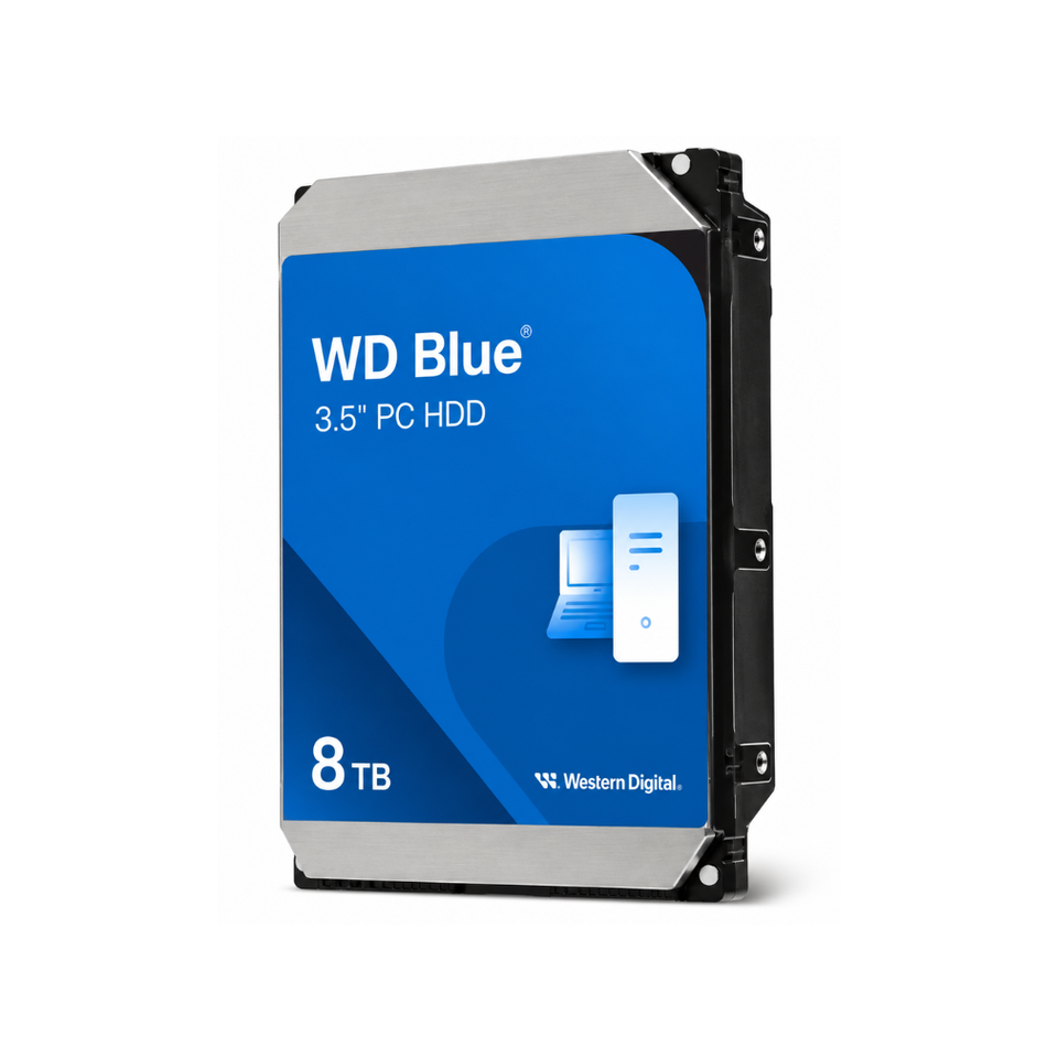 WESTERN DIGITAL BLUE WD80EAAZ  HARD DRIVE 8TB