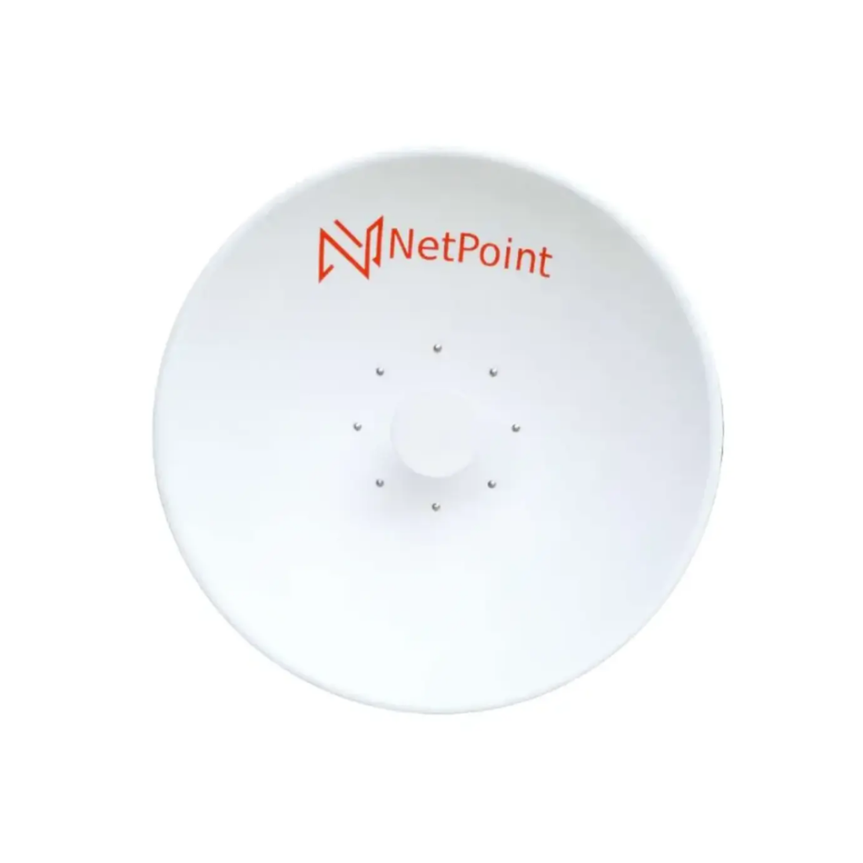 NETPOINT NP62 Antena Parabólica de Alto Rendimiento 5.9 - 7.2 GHz - 30 km