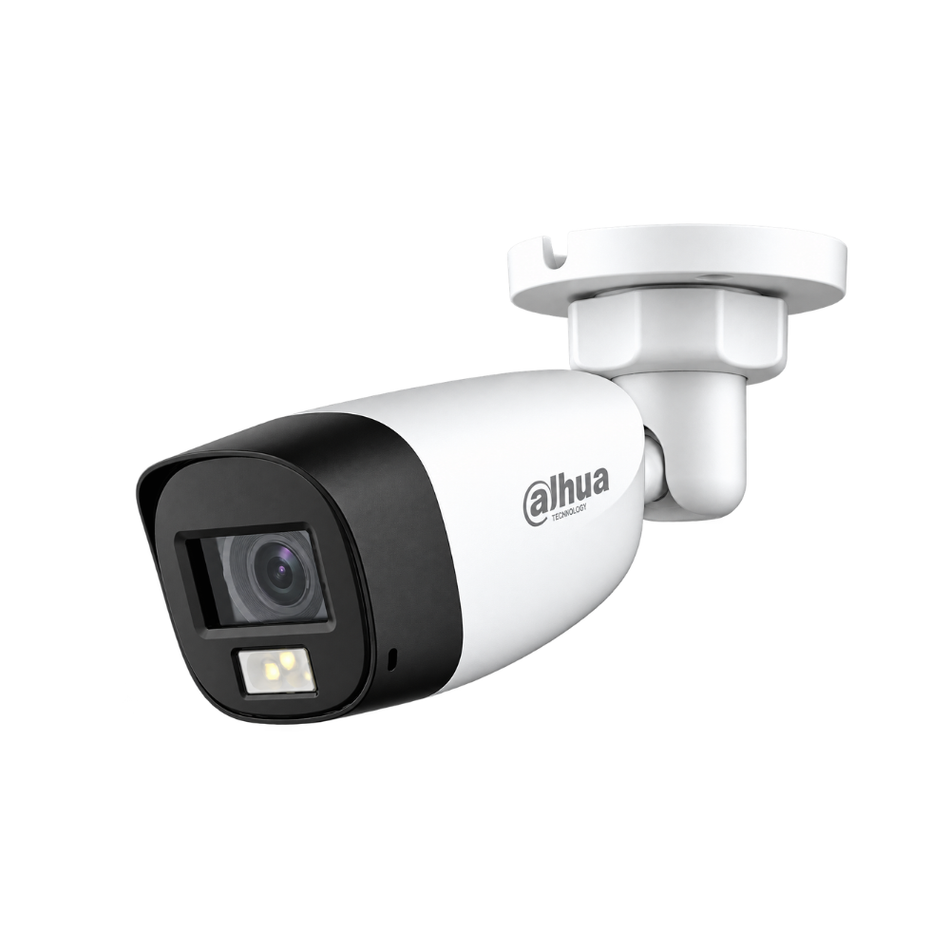 DAHUA DH-HAC-HFW1200CLN-IL-A CAMARA DAHUA HDCVI 2MP SMART DUAL LIGHT BULLET 20M 1080P CON MICROFONO IP67