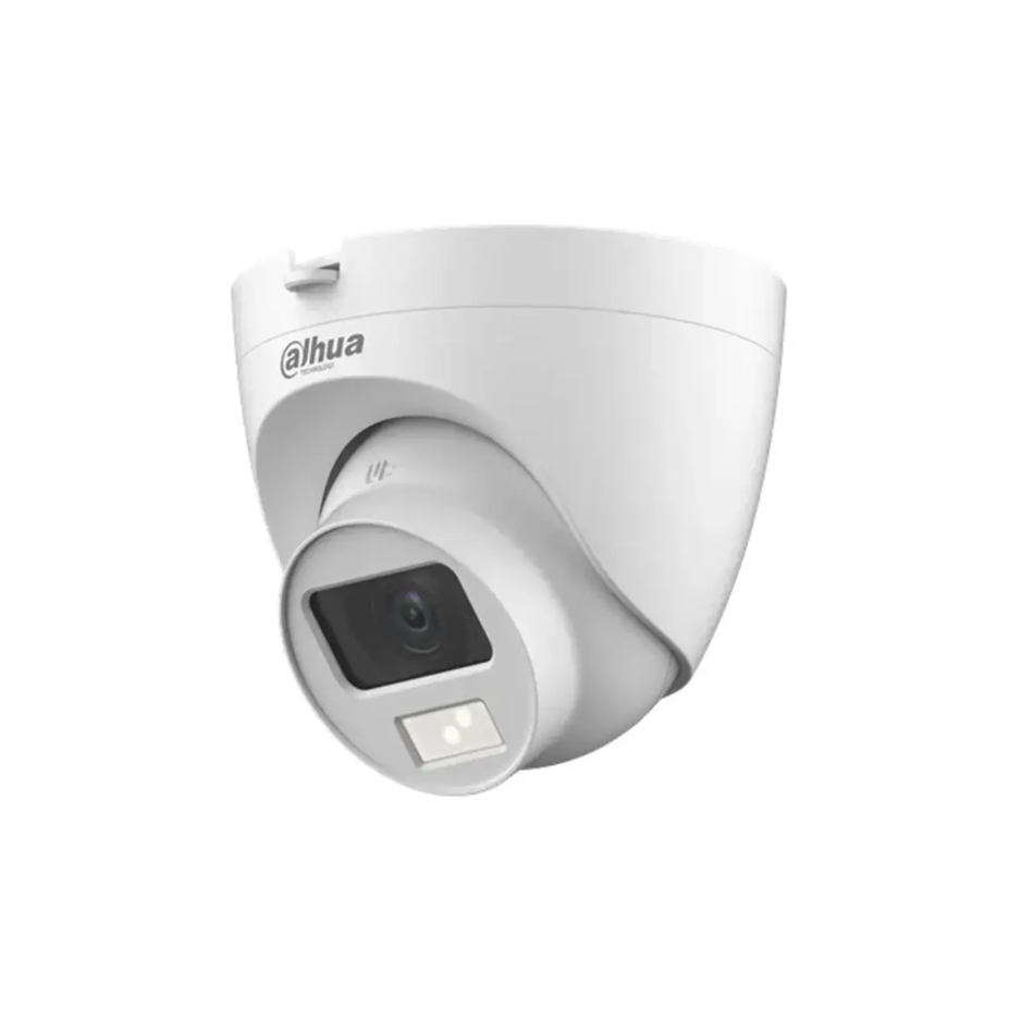 DAHUA DH-HAC-HDW1500CLQN-IL-A CAMARA DOMO 5MP 2.8MM HDCVI LITE ILUMINACION DUAL INTELIGENTE  IP67 12VDC IR 20M