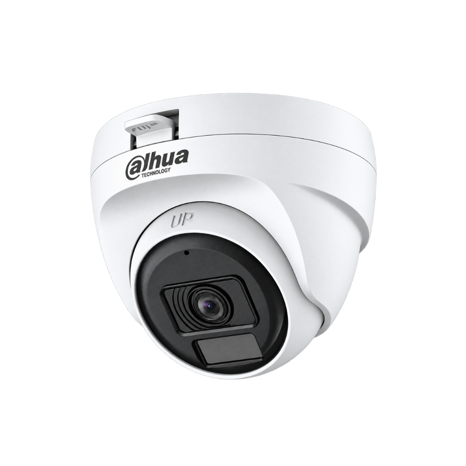 DAHUA HAC-T1A21N-U-IL-A COOPER - CAMARA HDCVI DOMO EYEBALL PLASTICO 2 MP - 2.8 MM - SMART DUAL LIGHT - MIC