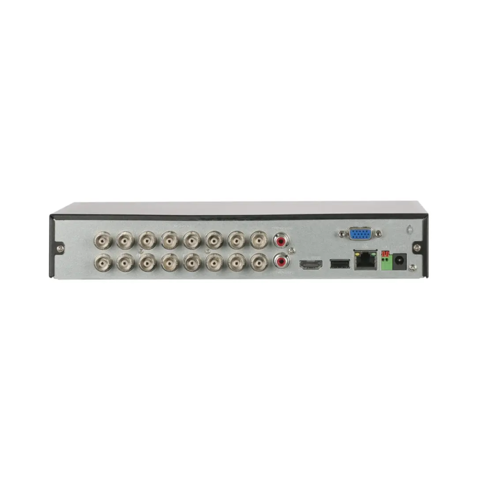 DAHUA XVR5116HS-I3/T GRABADOR XVR WIZSENSE SERIE I3 16CH PENTA-BRID 1080P, 1 BAHÍA HDD, AUDIO BIDIRECCIONAL POR COAXIAL