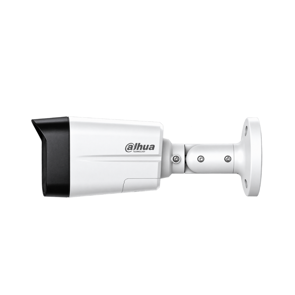 DAHUA DH-HAC-HFW1500TLMN-IL-T CAMARA HDCVI SMART DUAL LIGHT BULLET 5 MP - TWO-WAY TALK - IP67 - IR/LUZ CALIDA 40 M.