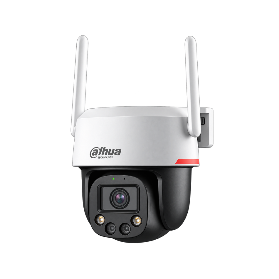 DAHUA DH-P5F-PV CAMARA IP PT WIFI 6 WIZCOLOR WIZSENSE 5 MP - 3.6 MM - LUZ CALIDA 30 M - AUTO TRACKING LITE - AUDIO BIDIRECCIONAL - DISUASION ACTIVA - IP66