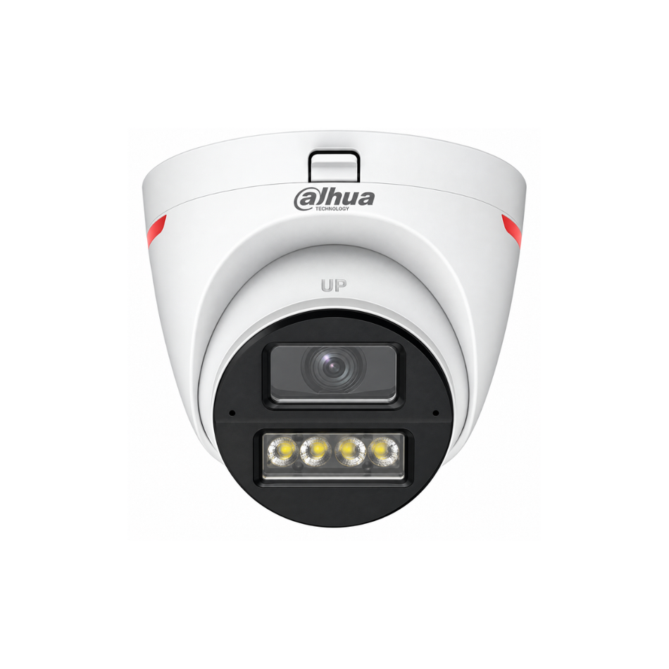 DAHUA DH-HAC-HDW1549XN-IL-A-PRO CAMARA HDCVI WIZCOLOR DOMO EYEBALL 5 MP - SMART DUAL LIGHT - MIC DUAL - IP67