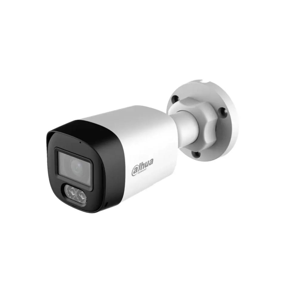 DAHUA DH-HAC-HFW1500RLN-IL-T CAMARA HDCVI SMART DUAL LIGHT BULLET 5 MP - TWO-WAY TALK - IP67 - IR/LUZ CALIDA 30 M