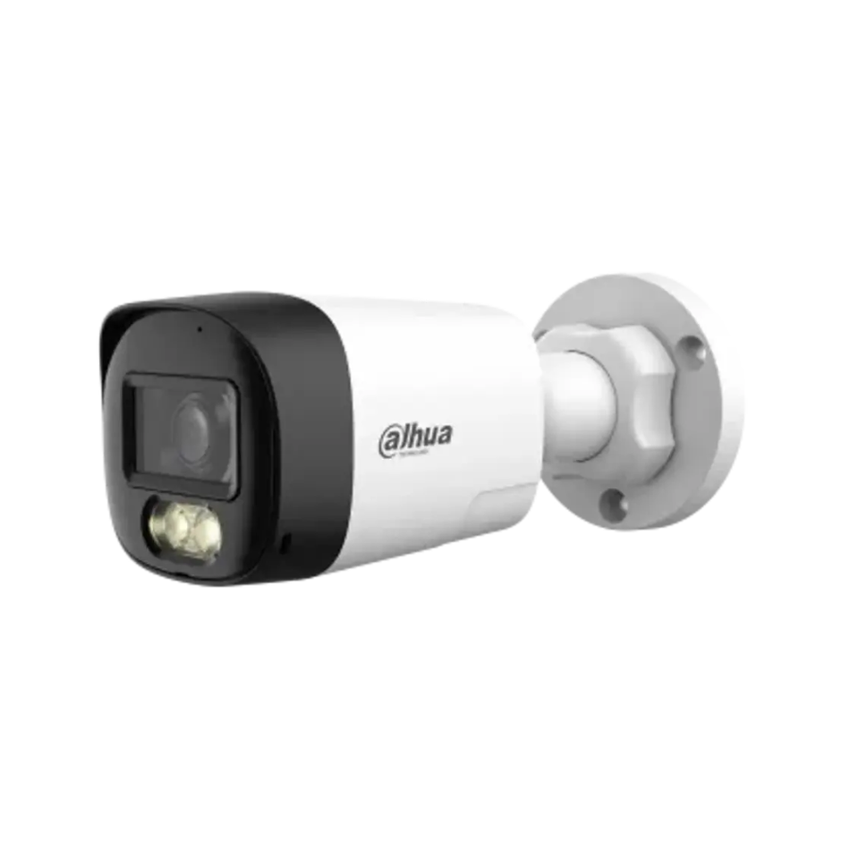 DAHUA DH-HAC-HFW1500RLN-IL-T CAMARA HDCVI SMART DUAL LIGHT BULLET 5 MP - TWO-WAY TALK - IP67 - IR/LUZ CALIDA 30 M