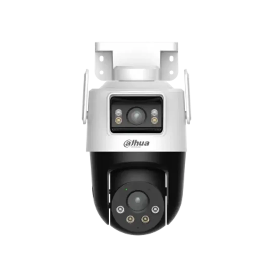 DAHUA DH-P3D-3F-PV-P CAMARA IP WIFI/POE DOBLE LENTE 3 + 3 MP - PT 6 MM + FIJA 2.8 MM - LUZ CALIDA 40 M - AUDIO BIDIRECCIONAL - DISUASION ACTIVA - IP66