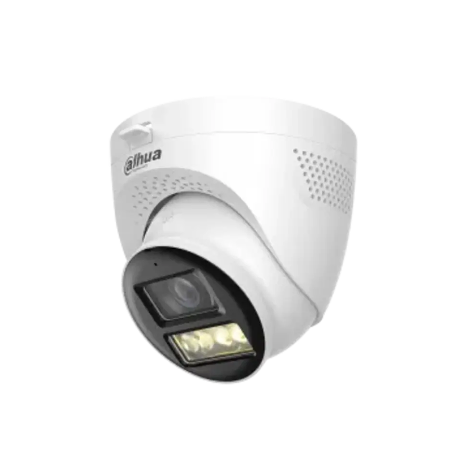DAHUA DH-HAC-HDW1500TQN-IL-T CAMARA HDCVI DOMO EYEBALL 5 MP - SMART DUAL LIGHT 40 M - AUDIO BIDIRECCIONAL - 4EN1 - IP67
