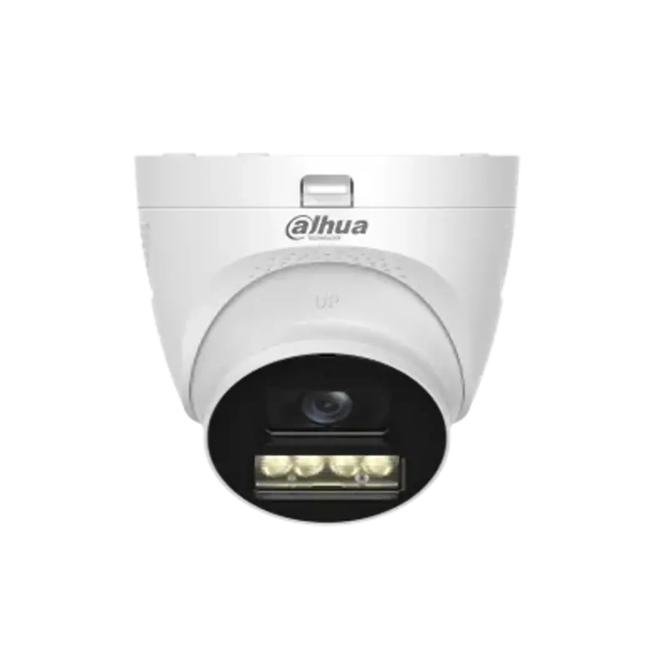 DAHUA DH-HAC-HDW1500TQN-IL-T CAMARA HDCVI DOMO EYEBALL 5 MP - SMART DUAL LIGHT 40 M - AUDIO BIDIRECCIONAL - 4EN1 - IP67