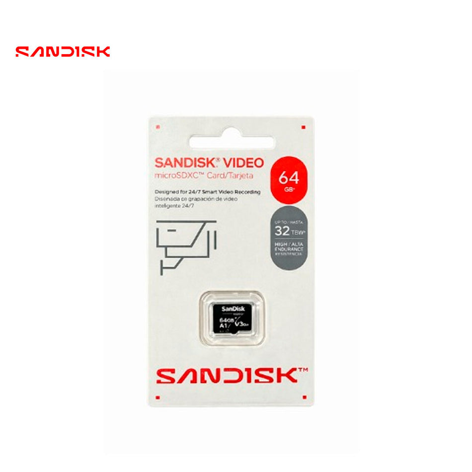 SANDISK SD-SDQAS4064G MEMORIA MICRO SD 64GB (250 CICLOS)