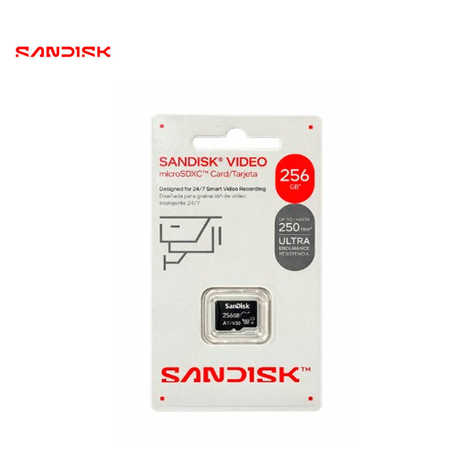 SANDISK SD-SDQAS5256G MEMORIA MICRO SD 256GB (500 CICLOS)