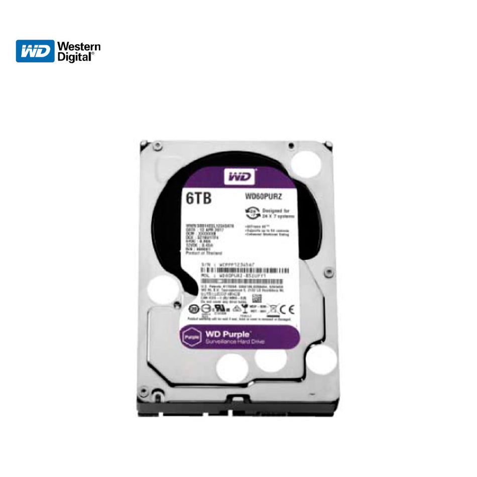 WD SE-HDD6TB DISCO DURO PURPLE WD 6TB SATA
