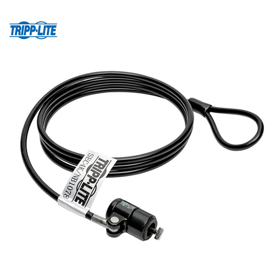 Cable de Seguridad con llave para Laptop Tripp-Lite SEC4K, 1.22 m, negro.