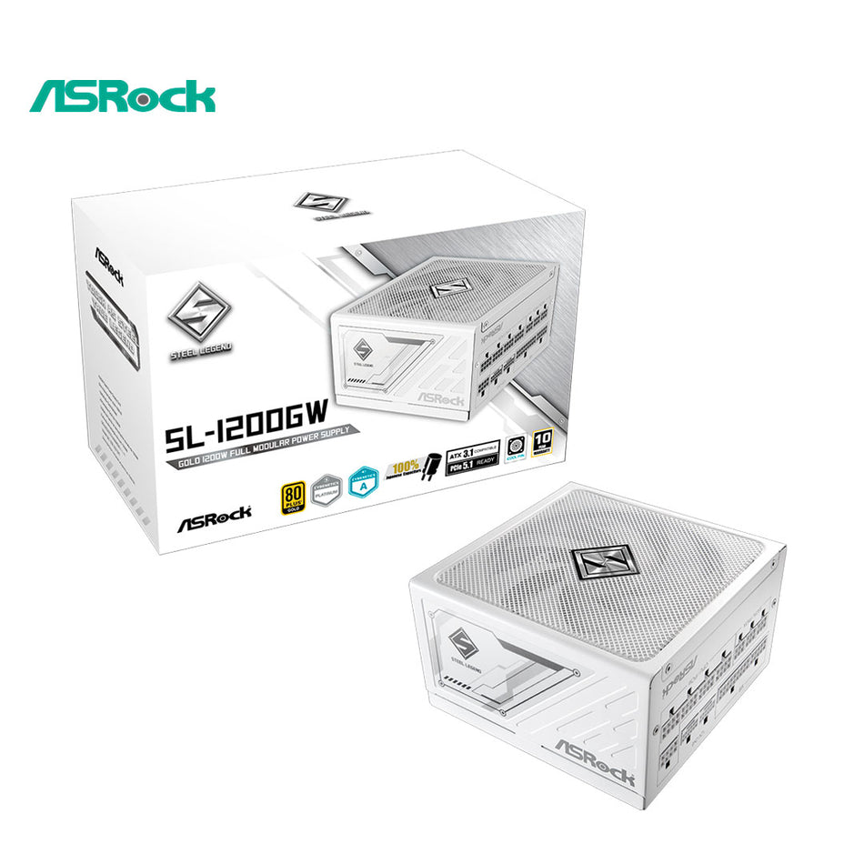 Fuente de alimentación AR SL-1200GW 80+G FM Blanco