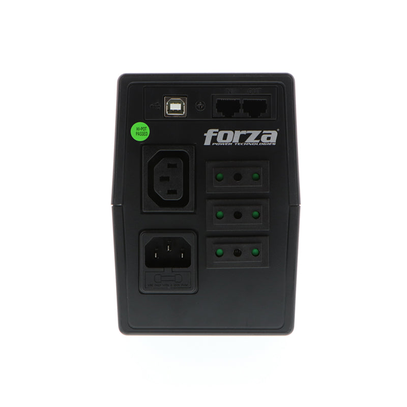 UPS FORZA inteligente 600VA/360W, 3 CEI 23-50, LCD táctil, torre cmp-220V - SL-602UL-C